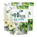 참그린 애플민트 깔끔설거지 주방세제 2L : 보현스토어