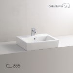 대림바스 CL855 카운터형 세면기 탑볼 세면기 : 욕실전문 정바스