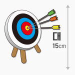 20cm (대) 활 쏘는 힘찬이 오너먼트 : 우드컨츄리