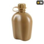 M-Tac 통조림 물병 - 1쿼트 물병(34온스 /1L) 군용 하이킹 캠핑 생존을 위한 전술 물병(코요테) : 스마트바잉허브