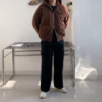 SET 남자코듀로이패딩+남자코듀로이팬츠 코디세트 : 노멀쉐이크