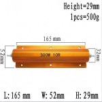 알루미늄 파워 금속 쉘 케이스 권선 저항 0.1R  1K 0.1 0.5 1 2 3 4 5 6 8 10 15 20 30 50 100 150 200 500 1k ohm 300W 5 : 라온율4
