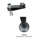 CCTV 거치대 기둥 폴대 주자장 높이조절 입구 카메라 브래킷 주차장 파이프 외부 스텐 : 골드망고키위