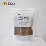 대용량 건조 고소애 400g 1봉 100%국내산 식용밀웜 산지직송 : 모드니애곤충농장