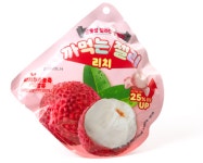 까먹는 젤리 식물성 젤라틴 리치, 60g, 10개 : 더블엠 2020