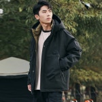 겨울 남녀공용 바람막이 패딩 점퍼 아웃도어 보온 방한복 빅사이즈 잠바 따뜻한 겨울 재킷 : 제노아몰