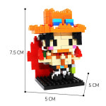 [알꿀밤-나노블럭-해적] CK불꽃화염 에이스 : 알꿀밤