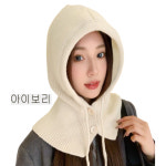 마셀라 소두핏 겨울 니트 넥워머 후드 바라클라바 : 나나스토리즈