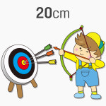 20cm (대) 활 쏘는 힘찬이 오너먼트 : 우드컨츄리