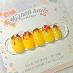 멜팅푸딩 수제네일팁 : 미뇽네일부띠끄