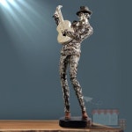 기타 연주 조각상 카페 인테리어소품 장식소품 거실 장식품 빈티지 : 아이템 18번지