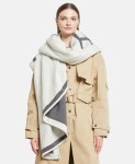 지방시 스카프 남성 여성 로고 양면 울 머플러 목도리 GW1418 J5237 : JADESTORE