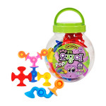 아티바바 오징어블럭 스타터 세트 24개입 실리콘 블록 놀이 소근육 발달 푸쉬팝 : 창도미디어62