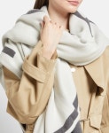 지방시 스카프 남성 여성 로고 양면 울 머플러 목도리 GW1418 J5237 : JADESTORE