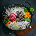 2~3인분 팔공산유통 능이마을 능이버섯 전골 밀키트 캠핑요리 소불고기전골 능이칼국수면 : 팔공산유통 능이마을