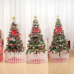 크리스마스 트리 장식 조명 풀세트 1.8M 교회 커피숍 겨울 인테리어 : 호정