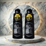 딱한번 염색샴푸 새치샴푸 블랙 샴푸 커버 홈쇼핑 흰머리 250ml 2병 : 커멍묘