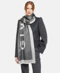 지방시 스카프 남성 여성 로고 실크 울 머플러 목도리 그레이 GW7020 J5345 : JADESTORE