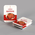 하심정 횡성더덕무침 300g 건강반찬 : 하심정 더덕