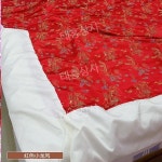 원앙이불 커버 황금복 복고 200x230 옛날 지퍼형 행운 전통 원앙금침 레드 150x200cm : 태흥상사