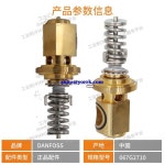 산업용 냉동 기계 유지 보수 밸브 솔레노이드 밸브, 확장 밸브 코어 Tex55-13 # danfoss 067 g2710 : 사오글로텍