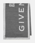 지방시 스카프 남성 여성 로고 실크 울 머플러 목도리 그레이 GW7020 J5345 : JADESTORE