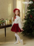 메리백설원피스 크리스마스옷 여아 유아 키즈 겨울 크리스마스 원피스 코디 자매룩 포크칩스 : 라뷰앤제이