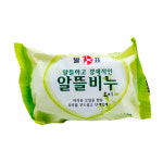 세숫비누 1개 말표 세수비누 세안 업소용 오이 목욕탕 지하철 고속버스 대용량 세수비누 : 청원상사