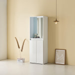 j0045 홈오피스 수납장 600거울형 틈새수납장 2color : 모어 가구