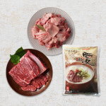 [작심밀도]횡성한우 스지사태전골 스지500g+사태280g+곰탕600g / 1등급이상 : 작심밀도