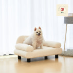 에펫 EPET 부클레 펫 사각 소파 강아지 고양이 반려동물 의자 크림 LT-V6012 : 에펫