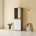 j0045 홈오피스 수납장 600거울형 틈새수납장 2color : 모어 가구