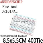 포인트 솔더리스 PCB 브레드보드 미니 범용 테스트 프로토보드, 버스 회로 DIY 400 타이, 8.5x5.5cm : 레드상사14