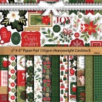 초록 색감 크리스마스 호두까기 인형 정사각 배경지 2종 12매 다이어리 꾸미기 : 달빛다이어리