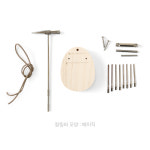 목공 체험 미니 칼림바 카림바 악기 만들기 DIY 키트 8음계 : 디지우드