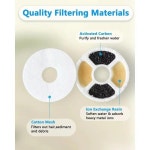 고양이정수기필터 6/12Pcs Dog Feeders Fountain Filters Cat Water Replacement for 2.0-2.4L Pet Filtration Syst : HWANY2018