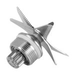 767 스테인레스 스틸 착즙기 아이스 블레이드 믹서기, 범용 2L 기계용 8 나이프 : 레드상사18