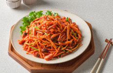 대구 반고개 오징어 무침회 오리지널(매운맛) 소[납작만두 포함] : 맛있는전시회