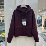 여성 겨울 후드티 루즈핏 Hn H1832 한국어 버전 2024 패션 캐 : 최고구매대행1