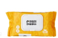 아임이 한아름 물티슈 캡형 200매 대용량 : 하프 SHOP