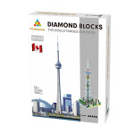 [알꿀밤-나노블럭-건축] XK캐나다 CN타워 : 알꿀밤