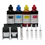 삼성 INK-M185 C185 잉크 리필킷세트 필수석션기 포함 SL-J1680 1685 : 별다섯개잉크