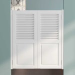 원목 스윙도어 미닫이 파티션 카우보이문 양방향 중문 출입구 80x90cm (색상선택후메모) : 다온주니마켓