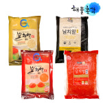 해물총각 날치알 500g 골드 레드 HACCP 국내가공 : 해물총각