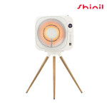 신일전기히터 레트로 에코팬큐브히터 하이라이트 가정용 난로 화이트 SEH-FCM600BE : 신일전자스마트몰