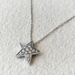 샤넬 코메트 라지 화이트골드 다이아 네크리스 J0869 3130 : 라운드청담