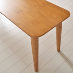 j0101 Sophia 6인벤치형 식탁세트 일반형의자 고무나무 원목식탁 : 모어 가구