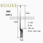 JWEI J349-1 텅스텐 카바이드 진동 블레이드, 가죽 절단기, 나이프 CNC 커터, 10 개 : 레드종합상사6