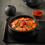 찬스푸드 가성비 햄폭탄 부대찌개 600g 4팩 라면사리 간편조리 세트 : 요기서알았어-YoR