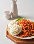 대구 반고개 오징어 무침회 오리지널(매운맛) 소[납작만두 포함] : 맛있는전시회